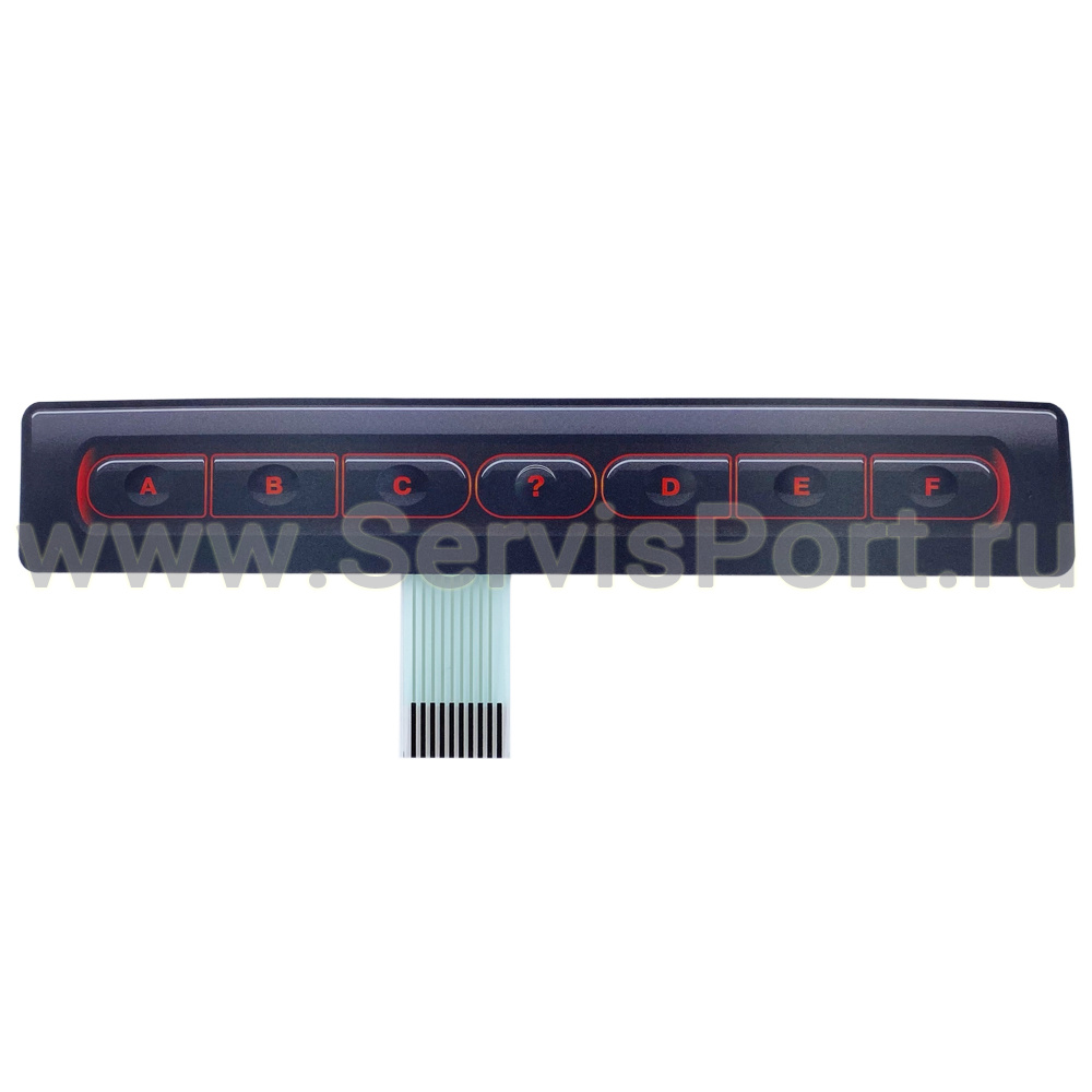 Клавиатура пленочная Galaxy (лицевая панель) фото