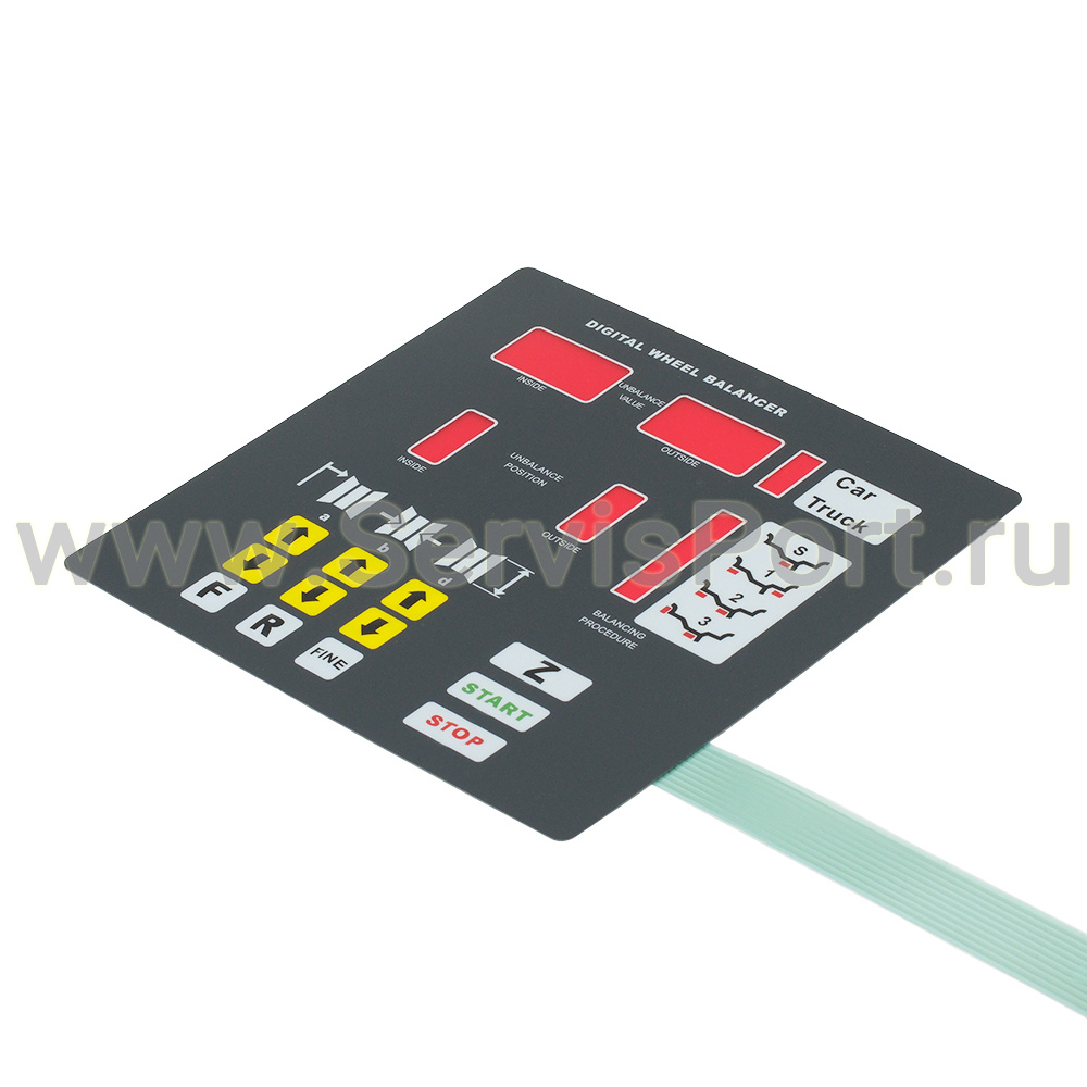 Лицевая панель DST-448B, TS-850 (клавиатура) фото