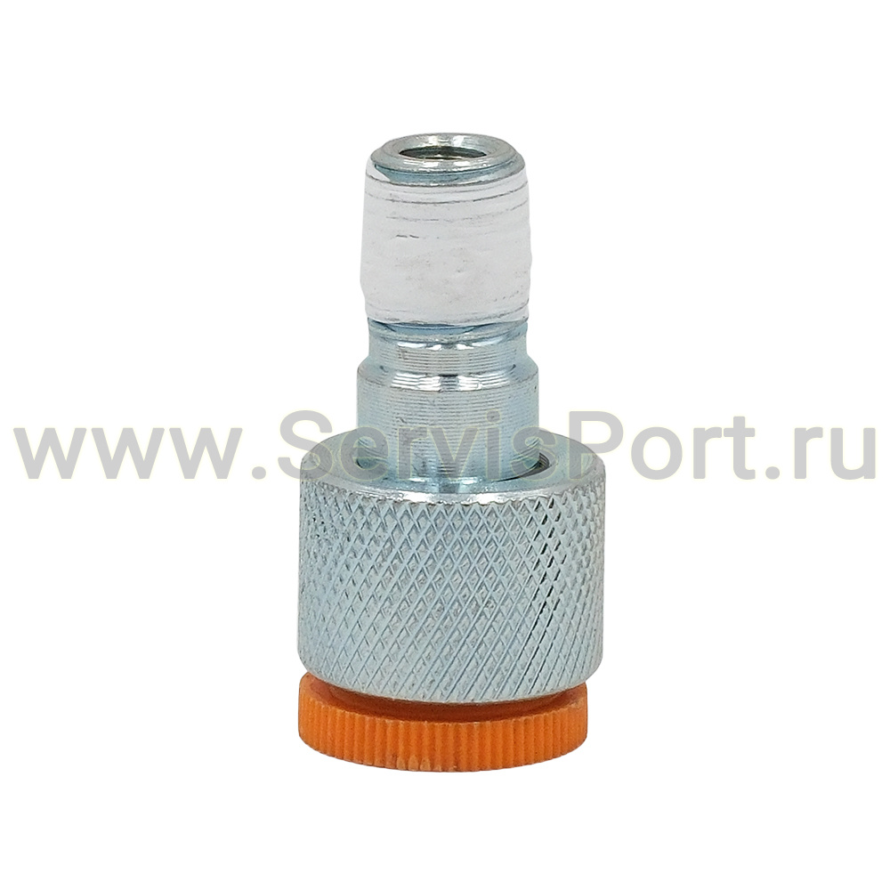 Фитинг гидроцилиндра пресса (клапан с гайкой фиксатором) фото