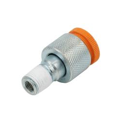 Фитинг гидроцилиндра пресса (клапан с гайкой фиксатором)