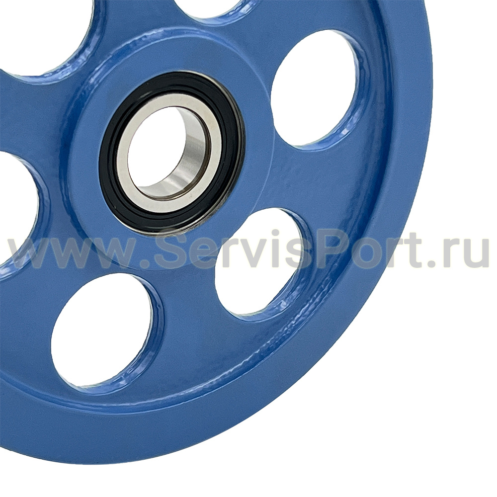 Шкив одноручьевой для подъемника F4D-4 (подшипник)  фото